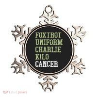 Dave Mustaine Foxtrot Uniform Charlie Kilo Cancer Ornament thumb 0