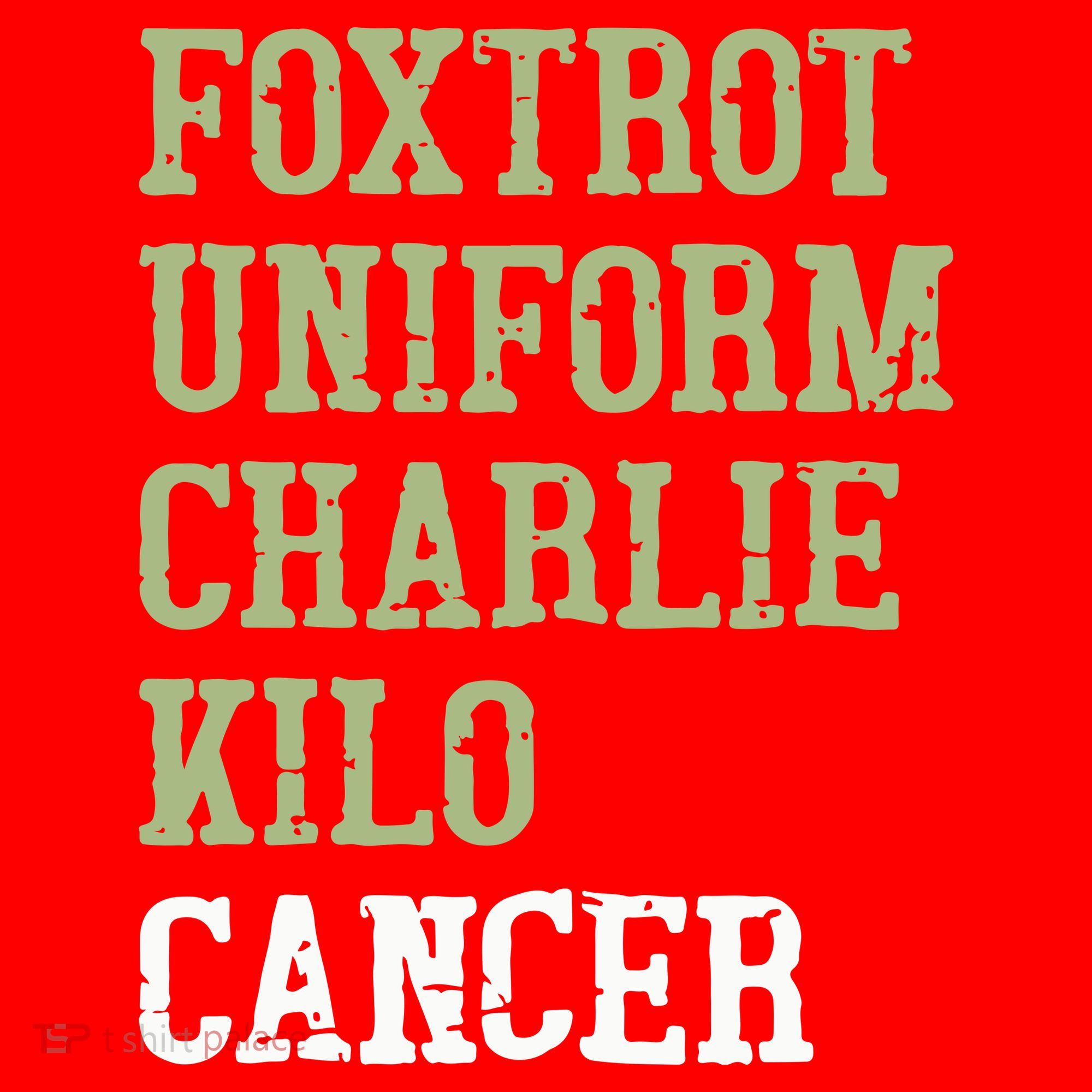 Dave Mustaine Foxtrot Uniform Charlie Kilo Cancer Santa Hat