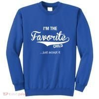 Dads Moms Favorite Funny Sibling Funny Gift Brother Sister Great Gift Sweatshirt thumb 0