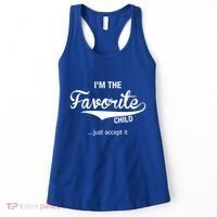 Dads Moms Favorite Funny Sibling Funny Gift Brother Sister Great Gift Women's Tank Top thumb 0