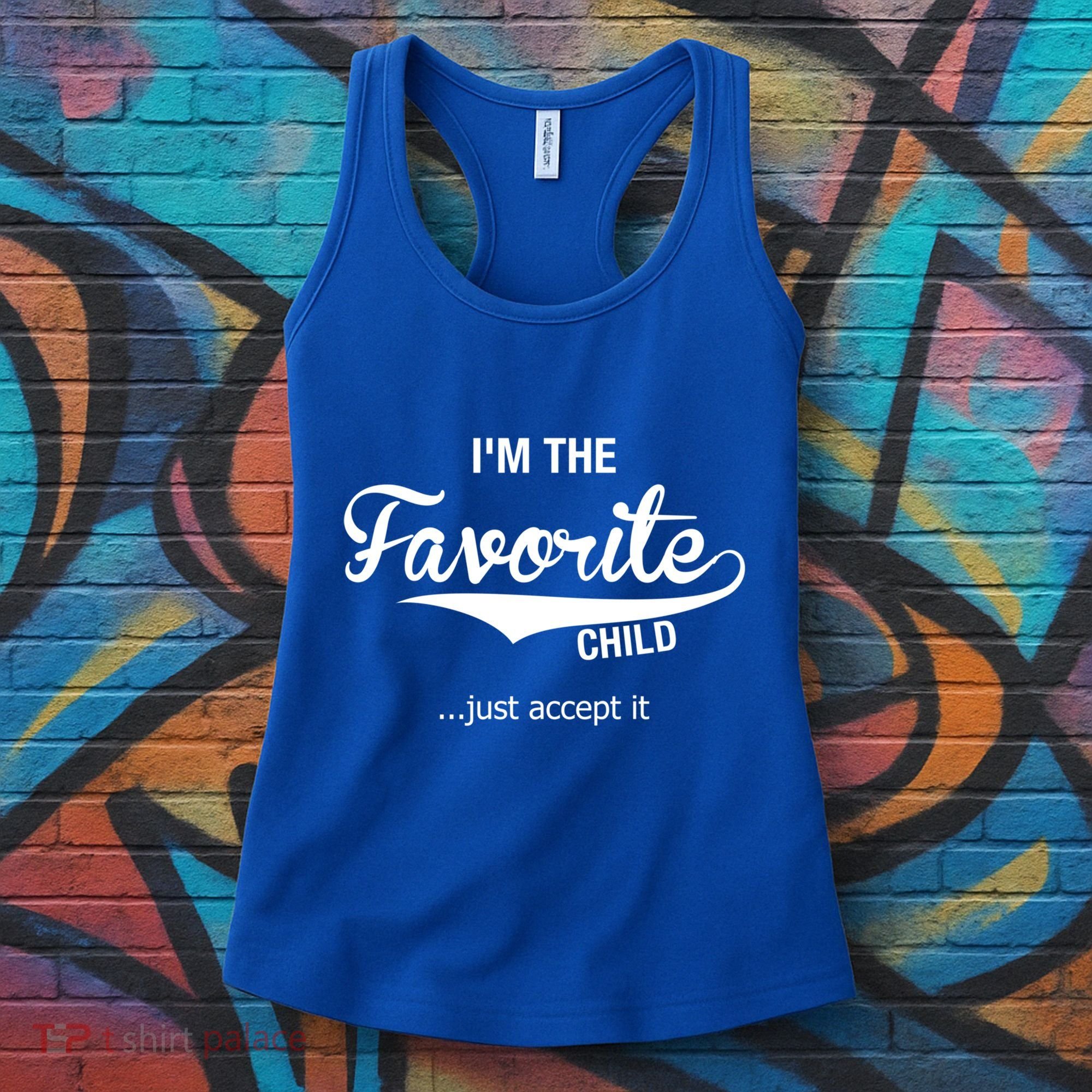 Dads Moms Favorite Funny Sibling Funny Gift Brother Sister Great Gift Women's Tank Top