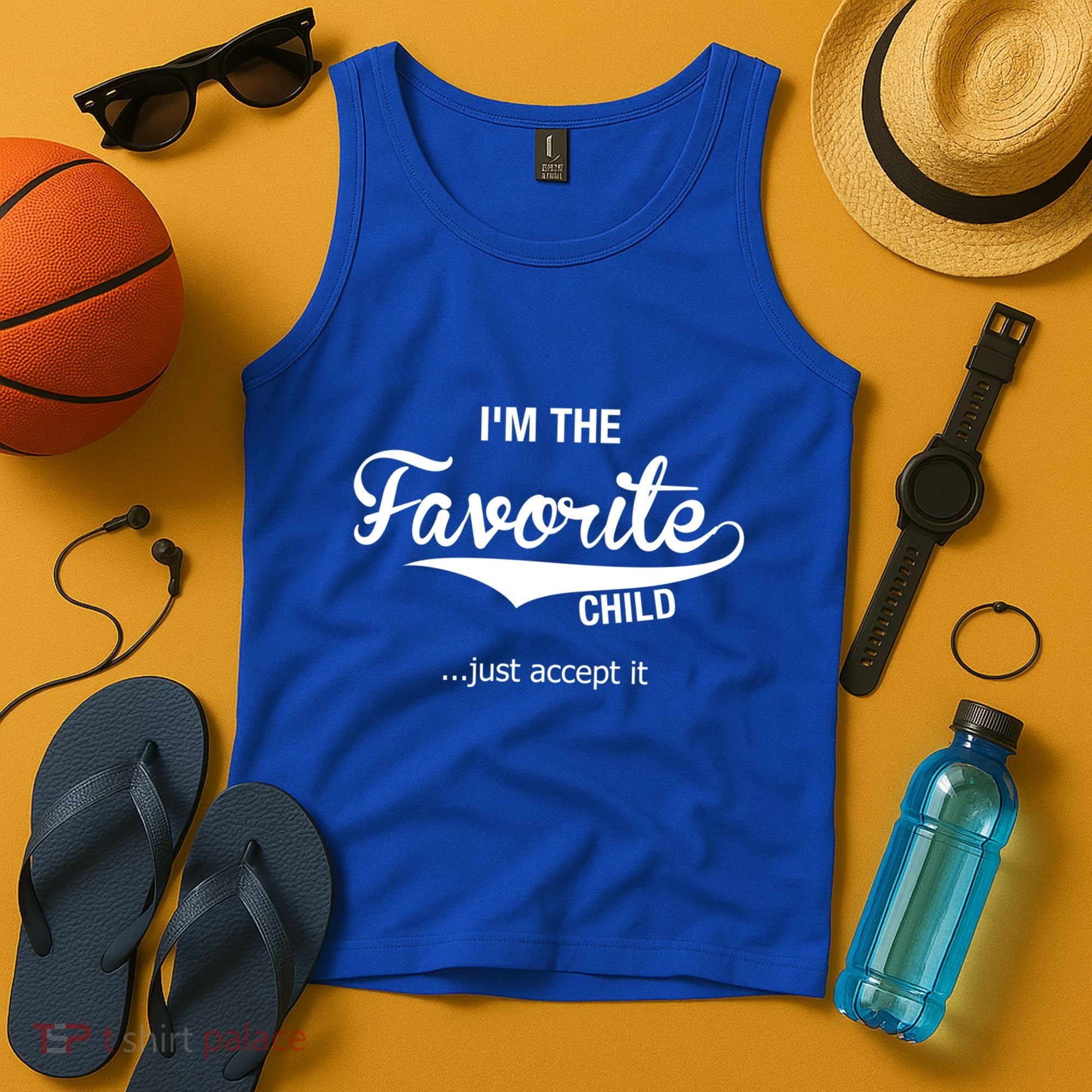 Dads Moms Favorite Funny Sibling Funny Gift Brother Sister Great Gift Tank Top