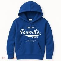 Dads Moms Favorite Funny Sibling Funny Gift Brother Sister Great Gift Kids Hoodie thumb 0