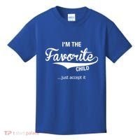 Dads Moms Favorite Funny Sibling Funny Gift Brother Sister Great Gift Kids T-Shirt thumb 0