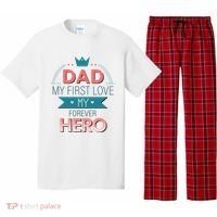 Dad My Frist Love My Forever Hero Pajama Set thumb 0