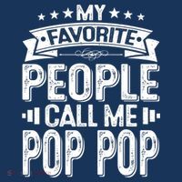 Distressed My Favorite People Call Me Pop Pop Retro Tank Top thumb 6