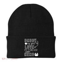 Daddy My First Love My Forever Superhero Cute Beanie thumb 0