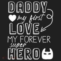 Daddy My First Love My Forever Superhero Cute Beanie thumb 2