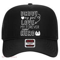 Daddy My First Love My Forever Superhero Cute Hat thumb 0