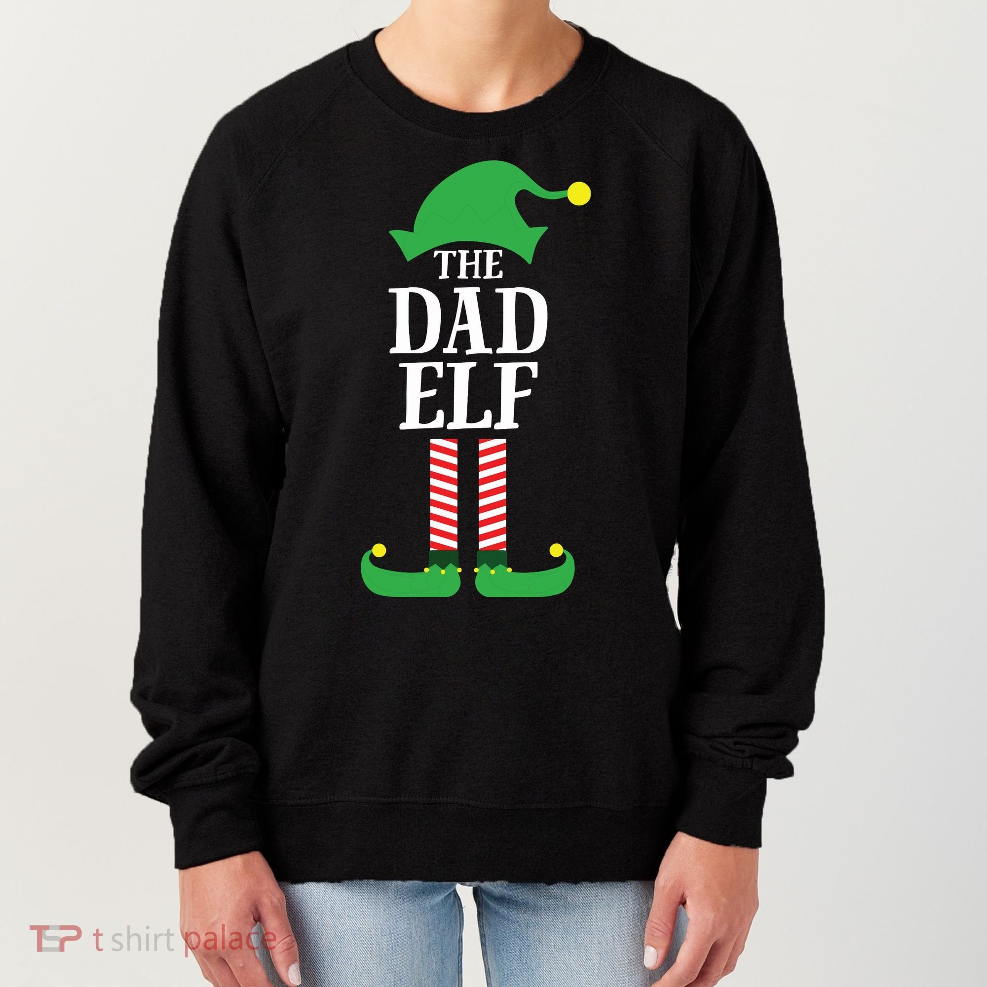 Dad Matching Family Group Christmas Women's Sweatshirt