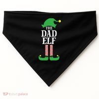 Dad Matching Family Group Christmas USA-Made Doggie Bandana thumb 0