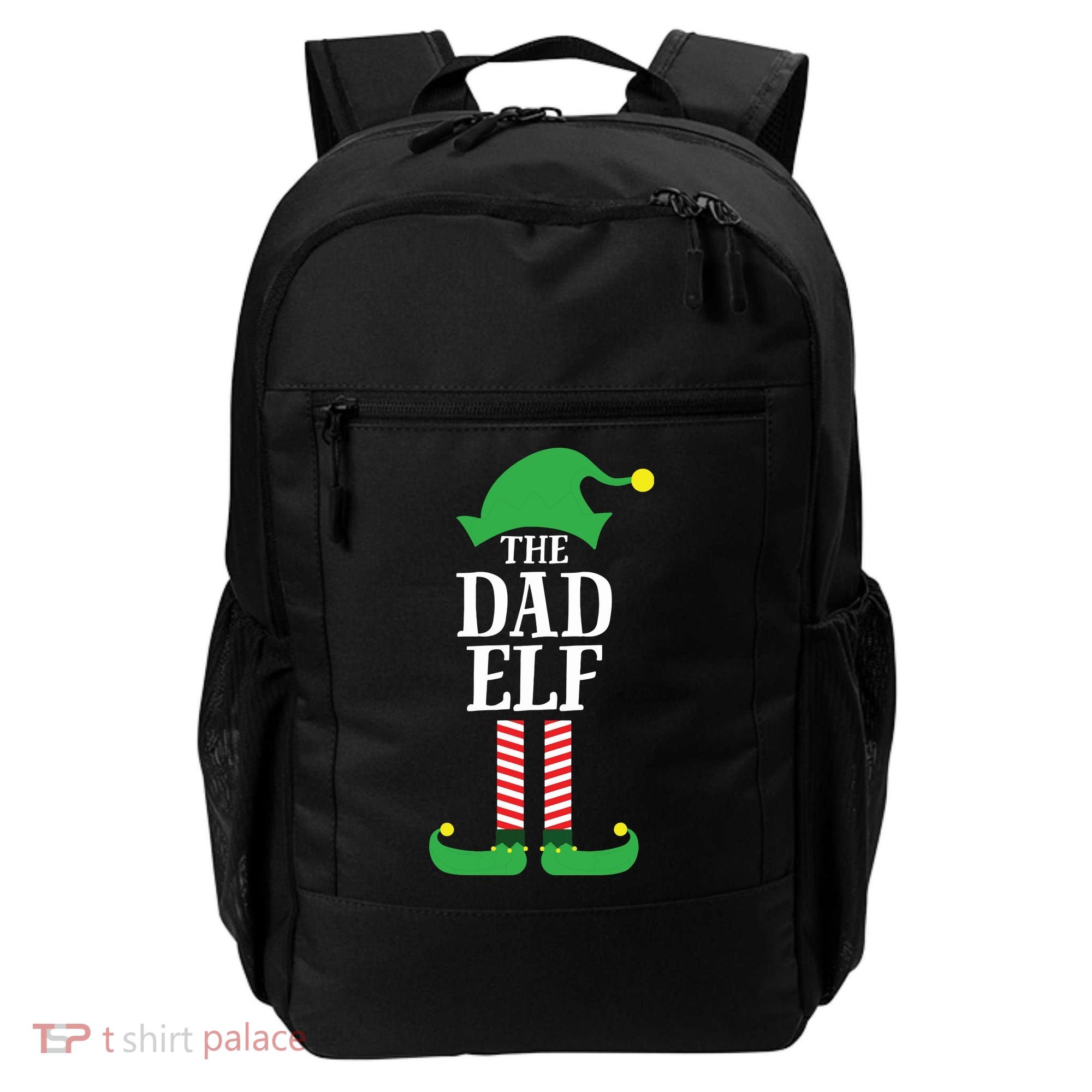 Dad Matching Family Group Christmas Backpack