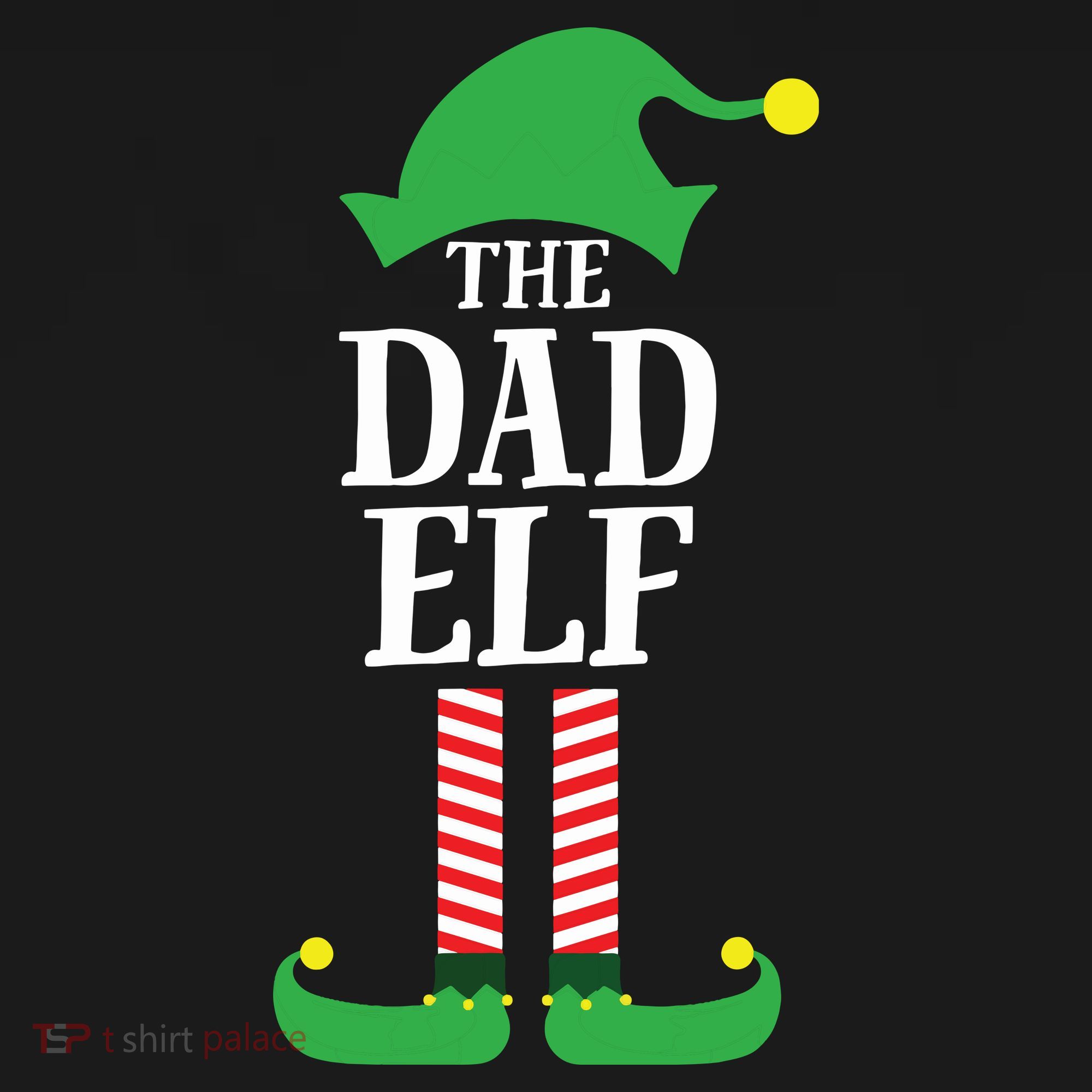 Dad Matching Family Group Christmas Button