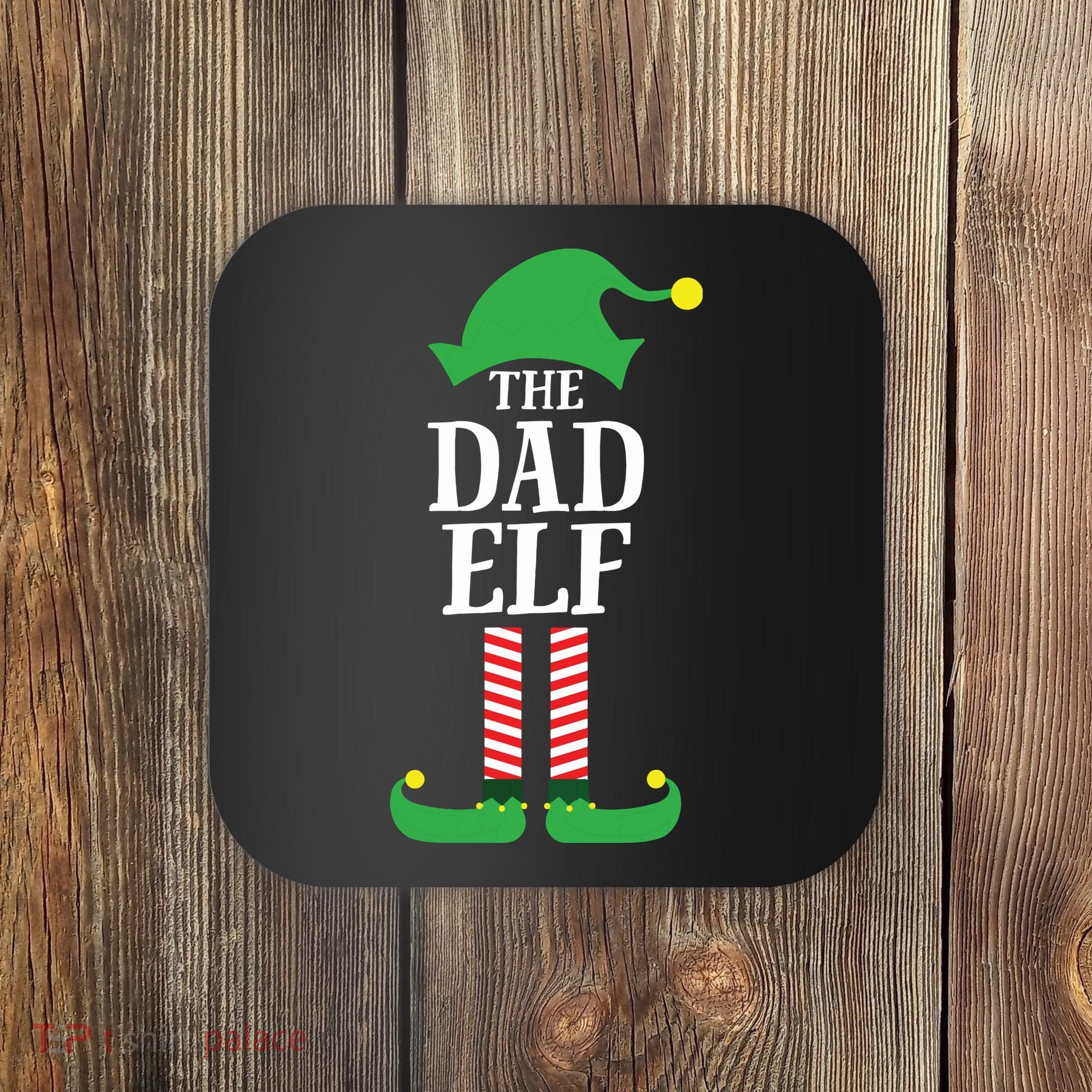 Dad Matching Family Group Christmas Coaster