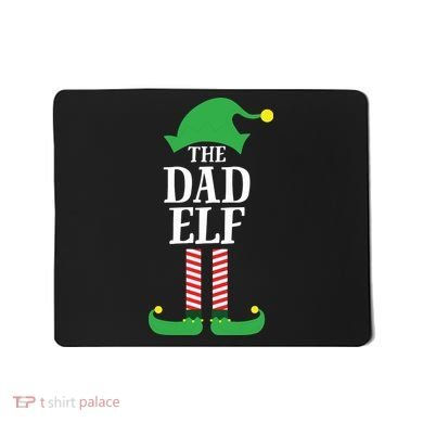 Dad Matching Family Group Christmas Mousepad