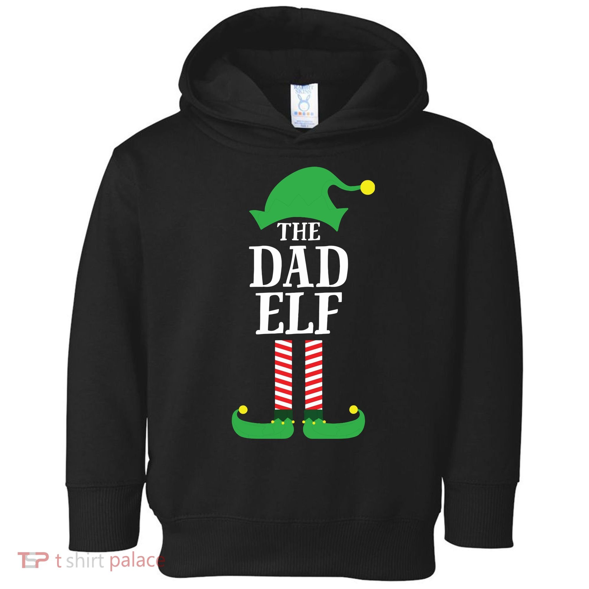 Dad Matching Family Group Christmas Toddler Hoodie