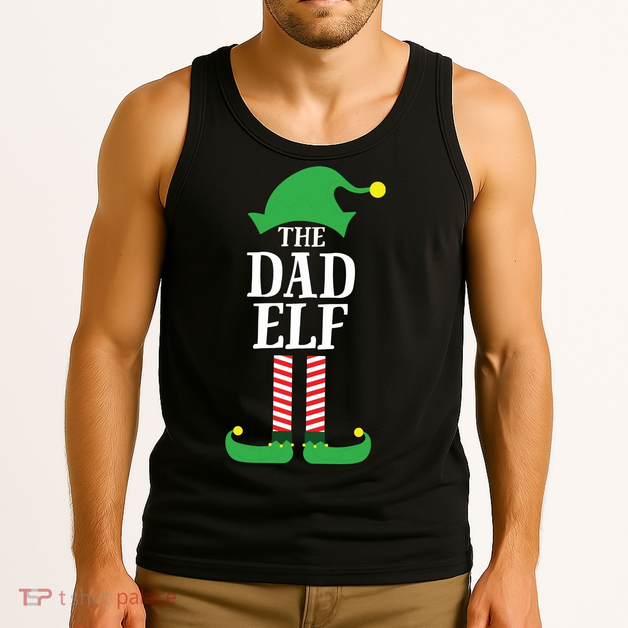 Dad Matching Family Group Christmas Tank Top