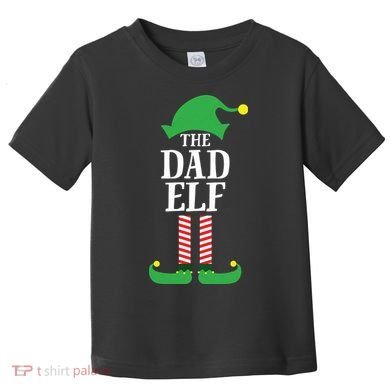 Dad Matching Family Group Christmas Toddler T-Shirt