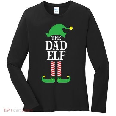 Dad Matching Family Group Christmas Women's Long Sleeve Shirt