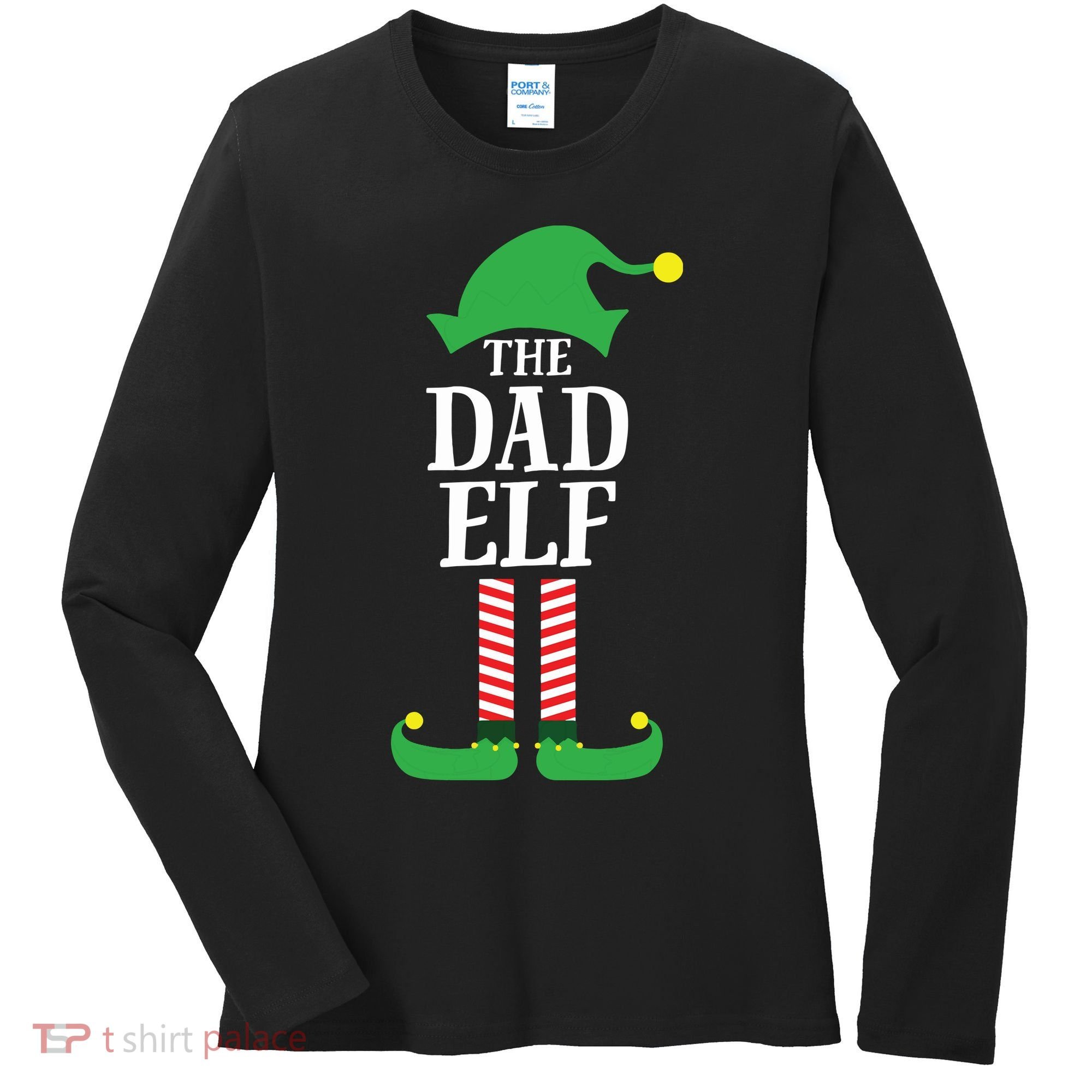 Dad Matching Family Group Christmas Women's Long Sleeve Shirt