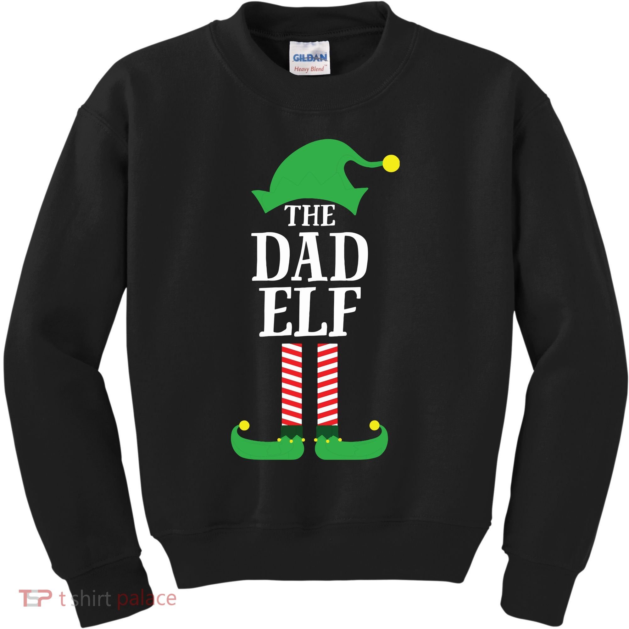Dad Matching Family Group Christmas Kids Sweatshirt
