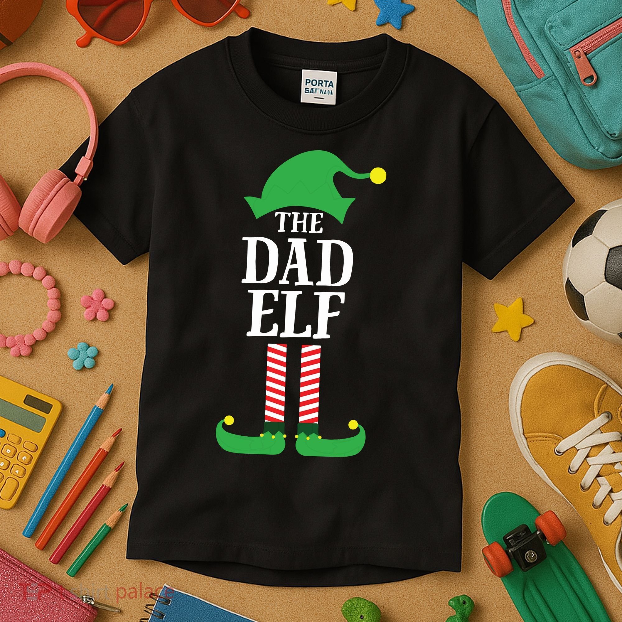 Dad Matching Family Group Christmas Kids T-Shirt