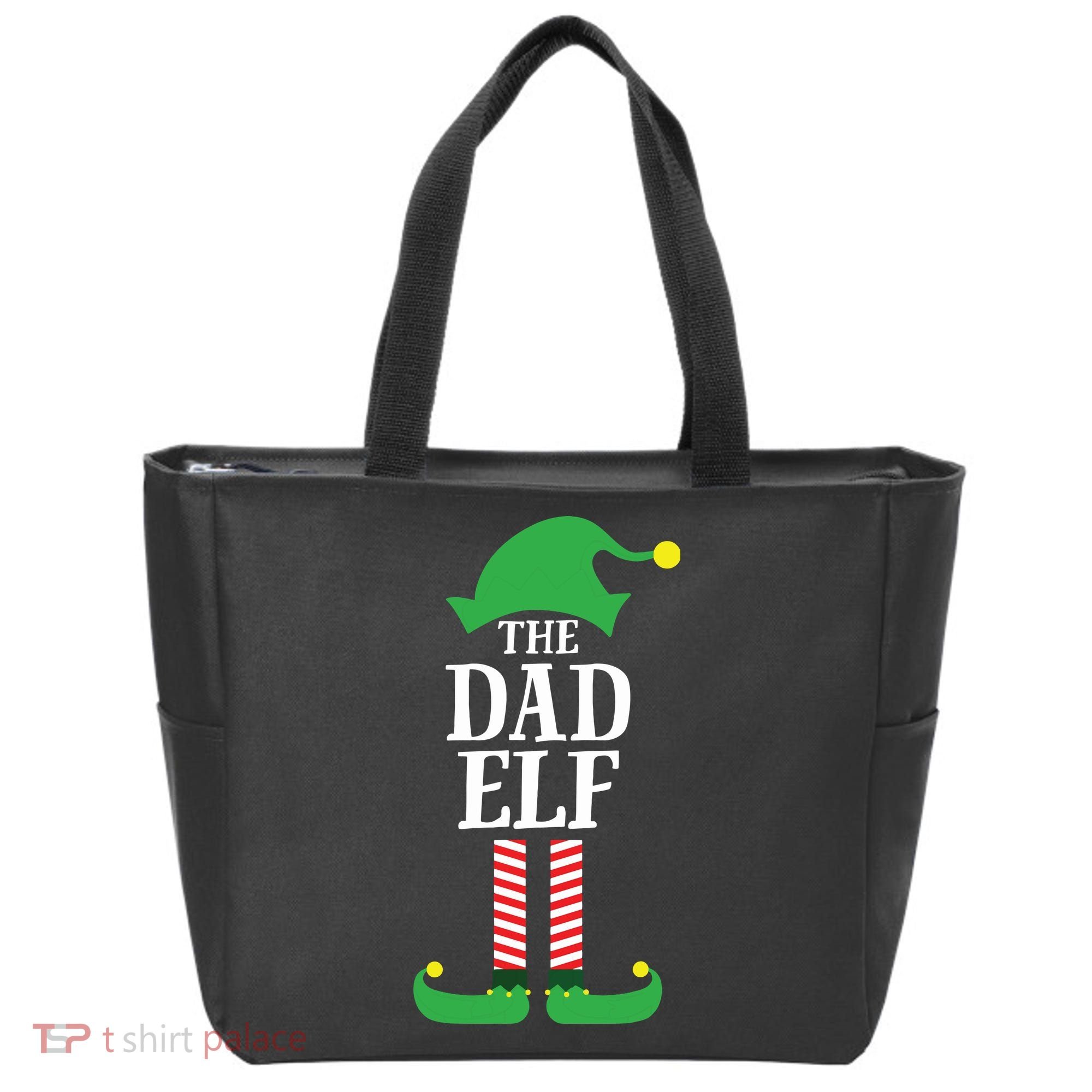 Dad Matching Family Group Christmas Tote Bag