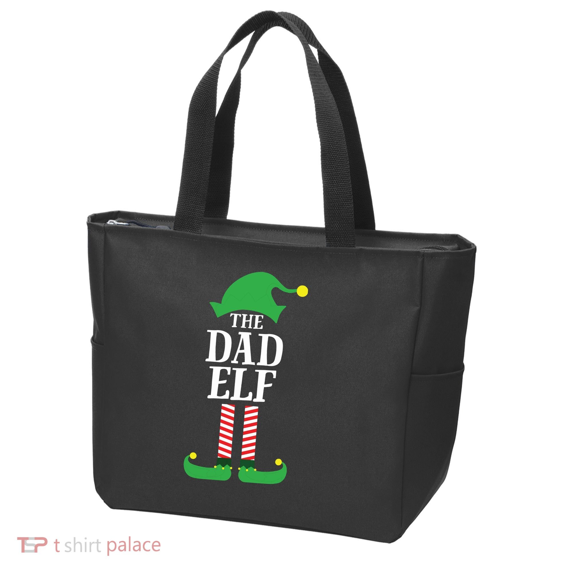 Dad Matching Family Group Christmas Tote Bag