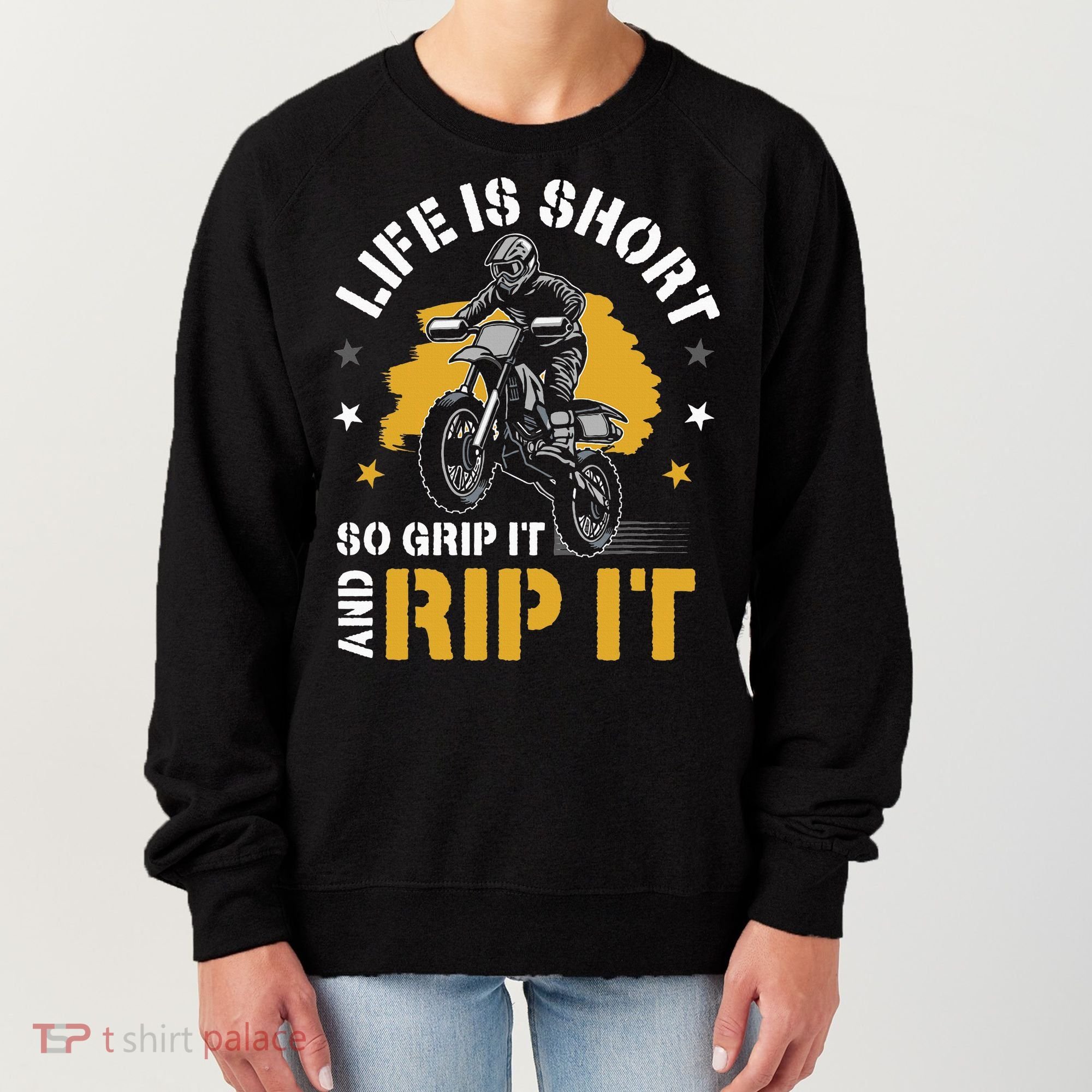 Dirtbike Motocross Forget Everything And Ride Mx Women's Sweatshirt