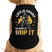 Dirtbike Motocross Forget Everything And Ride Mx Doggie Tank thumb 0