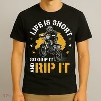 Dirtbike Motocross Forget Everything And Ride Mx T-Shirt thumb 3