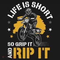 Dirtbike Motocross Forget Everything And Ride Mx Women's Hoodie thumb 2