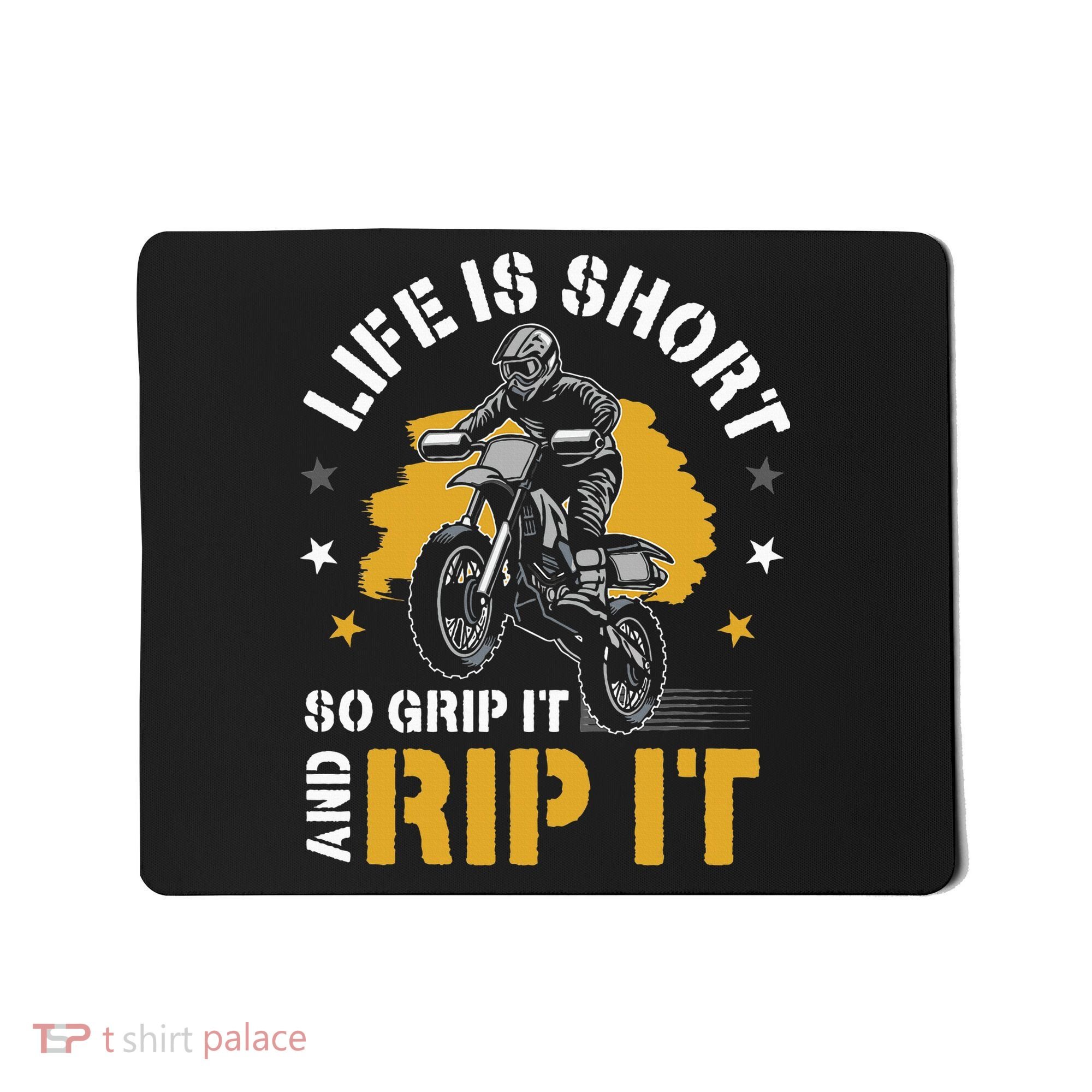 Dirtbike Motocross Forget Everything And Ride Mx Mousepad