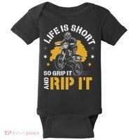 Dirtbike Motocross Forget Everything And Ride Mx Baby Bodysuit thumb 0