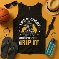 Dirtbike Motocross Forget Everything And Ride Mx Tank Top thumb 4