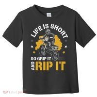 Dirtbike Motocross Forget Everything And Ride Mx Toddler T-Shirt thumb 0