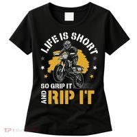 Dirtbike Motocross Forget Everything And Ride Mx Women's T-Shirt thumb 0