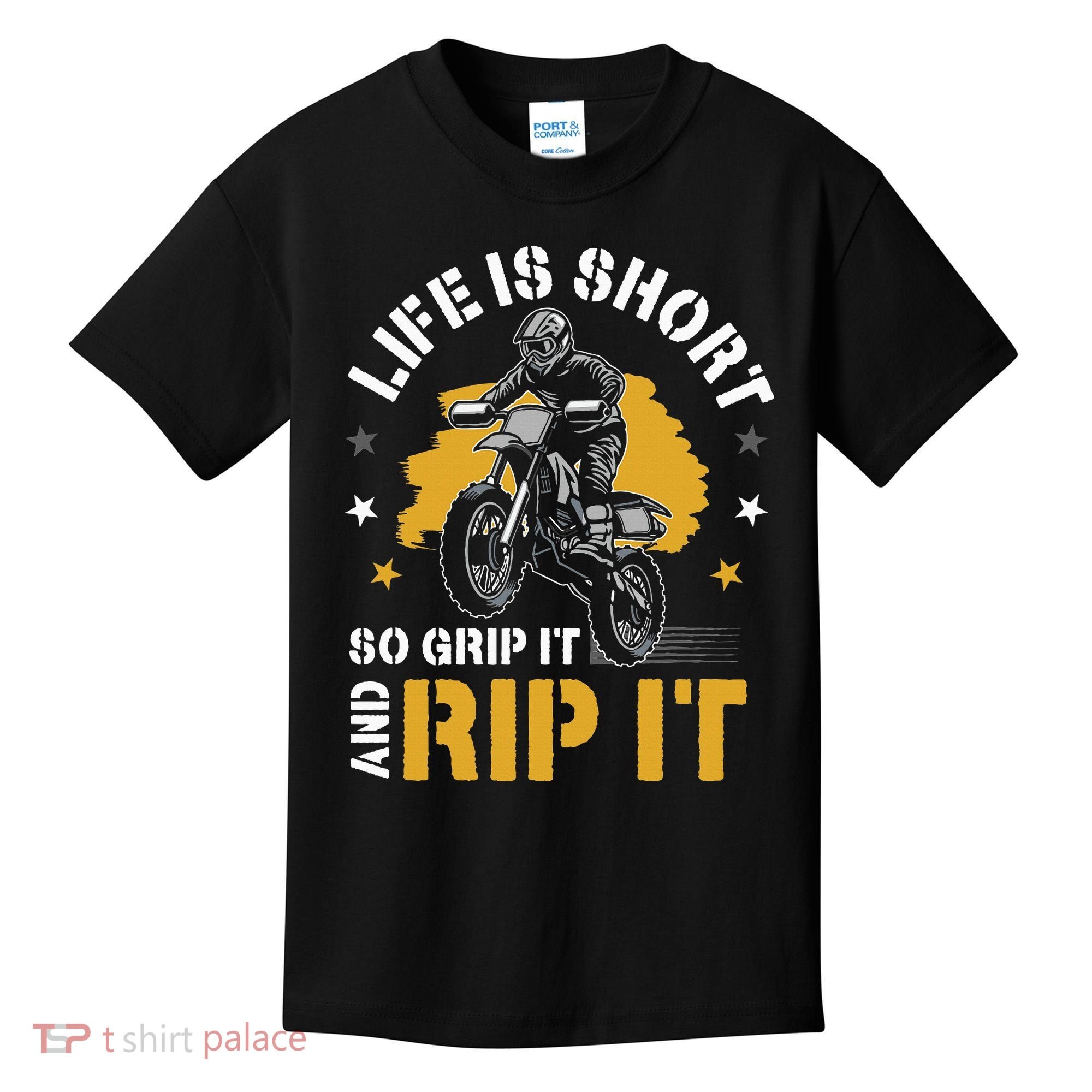 Dirtbike Motocross Forget Everything And Ride Mx Kids T-Shirt
