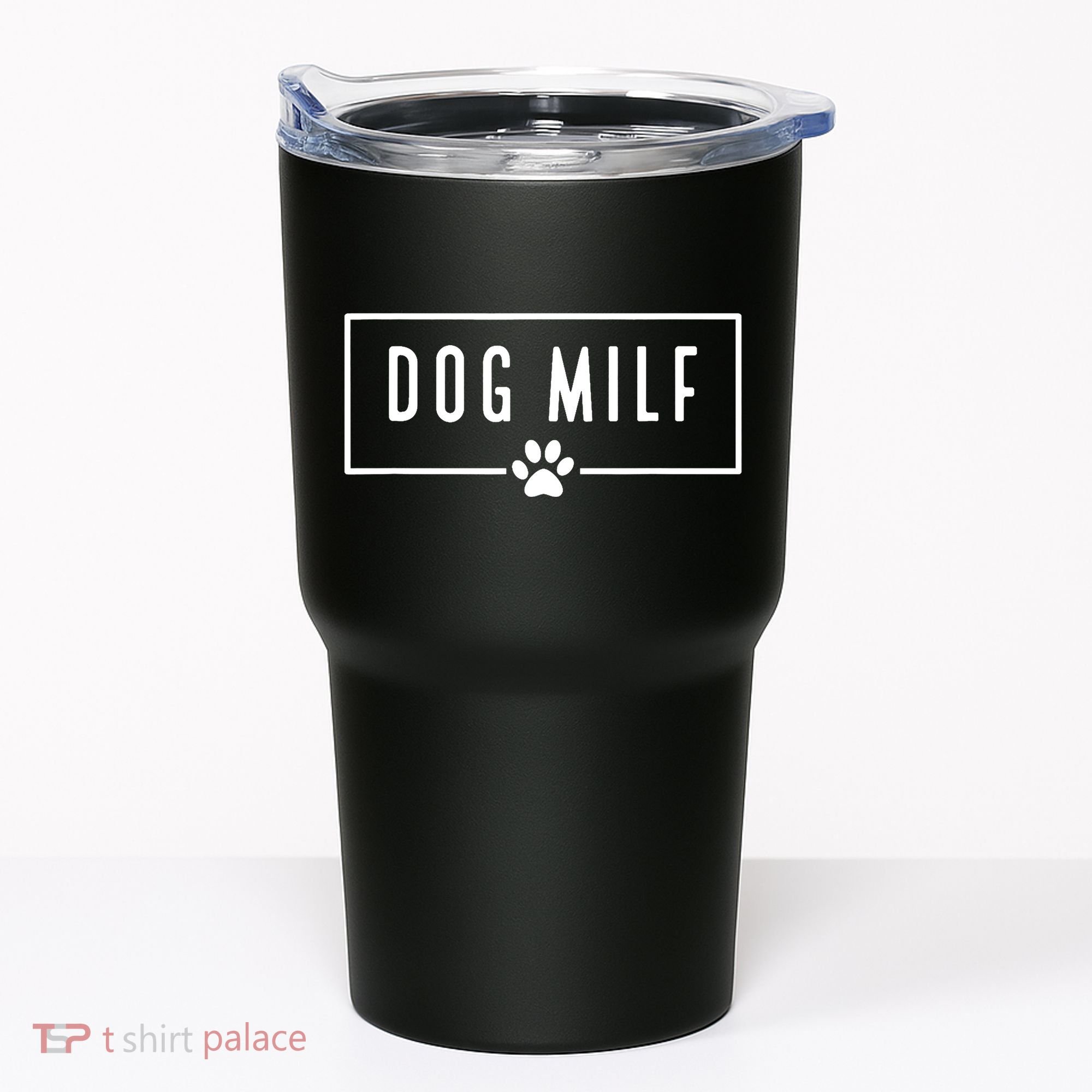 DOG MILF Funny Dog Mom Tumbler