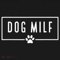 DOG MILF Funny Dog Mom Ornament thumb 1