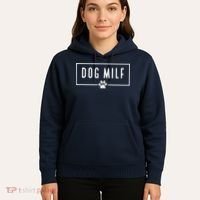 DOG MILF Funny Dog Mom Hoodie thumb 5