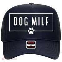 DOG MILF Funny Dog Mom Hat thumb 0
