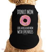 Donut Mom . Funny Mom S For Women Doggie Tank thumb 0