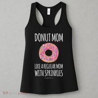 Donut Mom . Funny Mom S For Women Women's Tank Top thumb 3