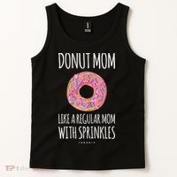 Donut Mom . Funny Mom S For Women Tank Top thumb 2