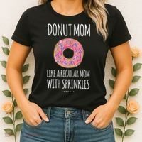 Donut Mom . Funny Mom S For Women Women's T-Shirt thumb 2