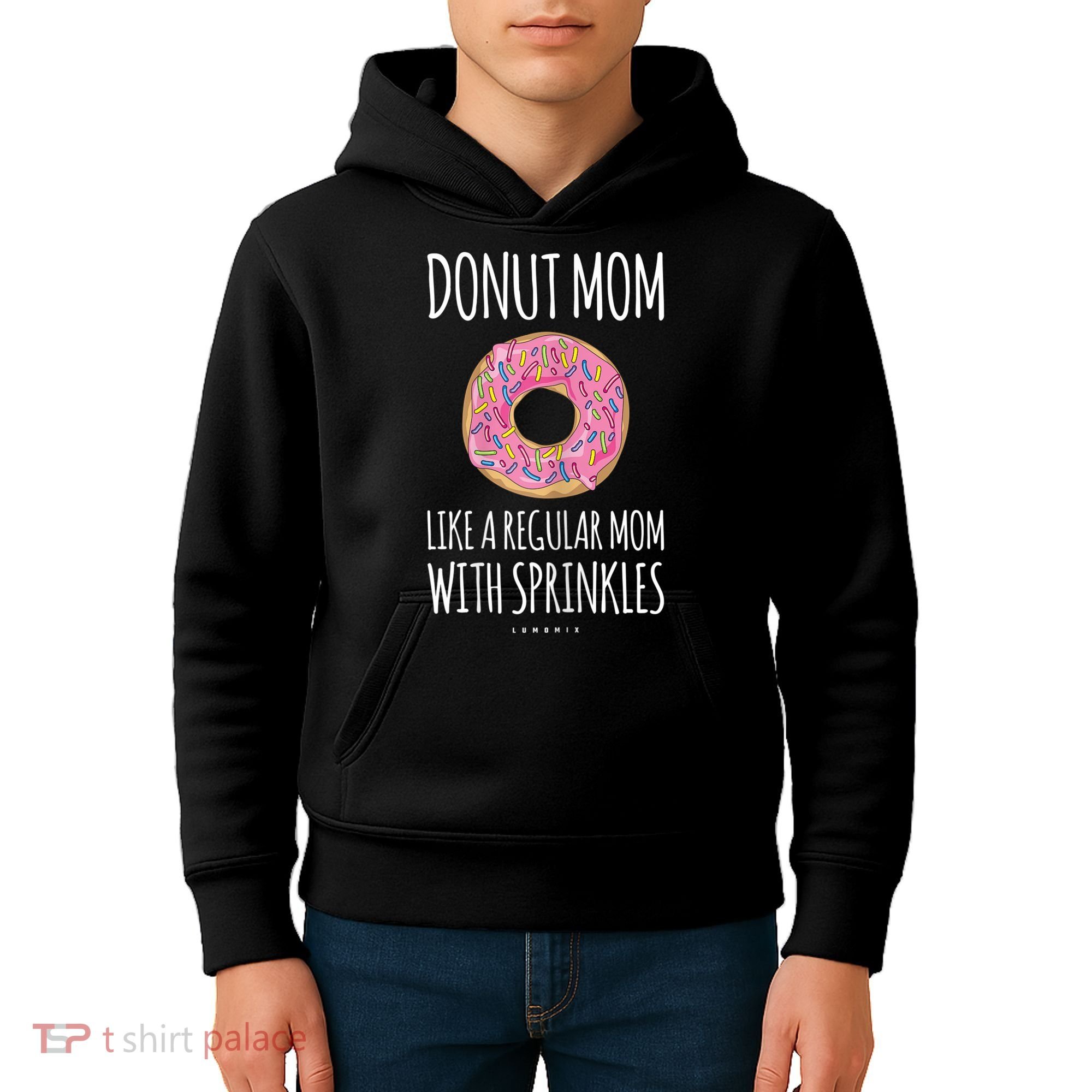 Donut Mom . Funny Mom S For Women Kids Hoodie
