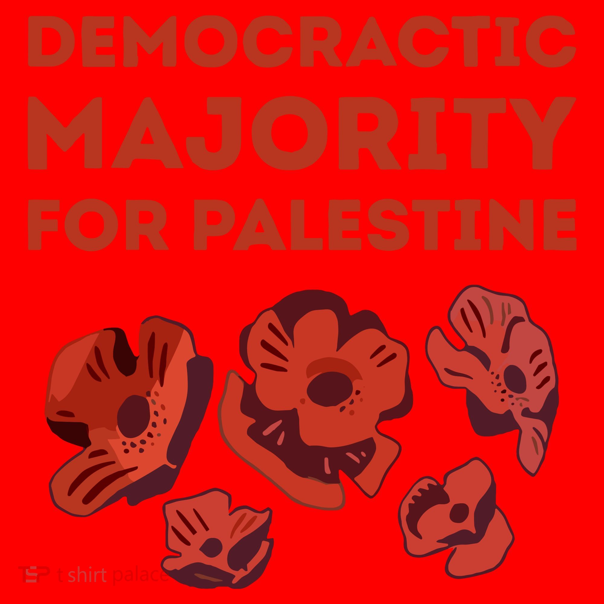 Democratic Majority For Palestine Santa Hat