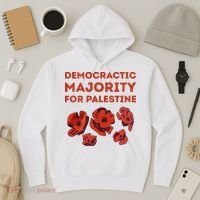 Democratic Majority For Palestine Hoodie thumb 3