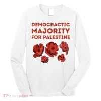Democratic Majority For Palestine Long Sleeve Shirt thumb 0